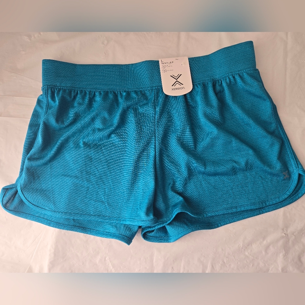 Bright Colorful Athleisure Shorts for Women by Xersion. Quick Dry, Breathable. - Picture 11 of 12